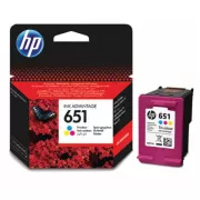 HP 651 (C2P11AE) - cartridge, color (barevná)