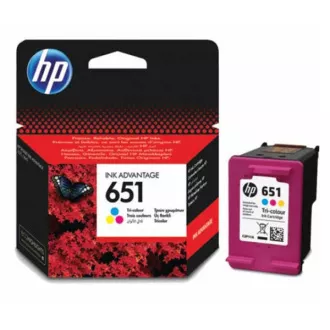 HP 651 (C2P11AE#302) - cartridge, color (barevná) HP 651 (C2P11AE#302) - cartridge, color (barevná)
