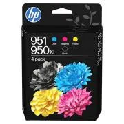 HP 950-XL (C3WK1AE) - cartridge, black + color (černá + barevná)