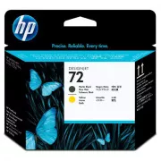 HP 72 (C9384A) - tisková hlava, matt black (matně černá)