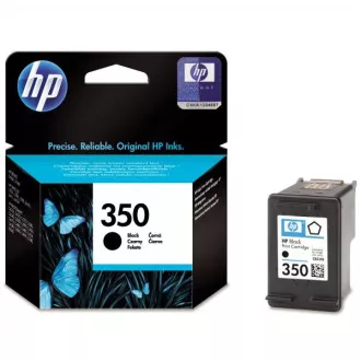 HP 350 (CB335EE#301) - cartridge, black (černá)