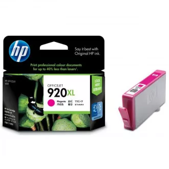 HP 920-XL (CD973AE) - cartridge, magenta (purpurová) HP 920-XL (CD973AE) - cartridge, magenta (purpurová)