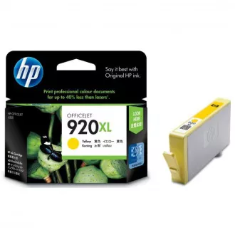 HP 920-XL (CD974AE) - cartridge, yellow (žlutá) HP 920-XL (CD974AE) - cartridge, yellow (žlutá)
