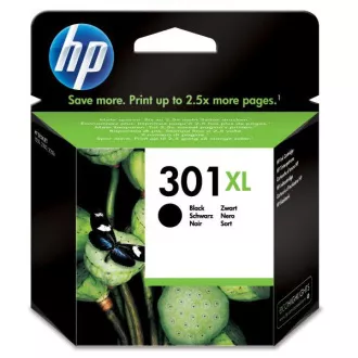 HP 301-XL (CH563EE#301) - cartridge, black (černá) HP 301-XL (CH563EE#301) - cartridge, black (černá)