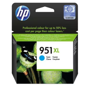 HP 951-XL (CN046AE#301) - cartridge, cyan (azurová) HP 951-XL (CN046AE#301) - cartridge, cyan (azurová)