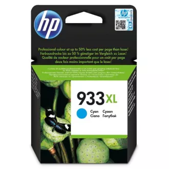 HP 933-XL (CN054AE#301) - cartridge, cyan (azurová)