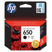 HP 650 (CZ101AE) - cartridge, black (černá)