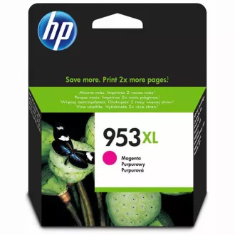 HP 953-XL (F6U17AE#301) - cartridge, magenta (purpurová) HP 953-XL (F6U17AE#301) - cartridge, magenta (purpurová)