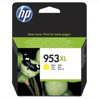 HP 953-XL (F6U18AE#301) - cartridge, yellow (žlutá) HP 953-XL (F6U18AE#301) - cartridge, yellow (žlutá)
