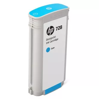 HP 728 (F9J67A) - cartridge, cyan (azurová) HP 728 (F9J67A) - cartridge, cyan (azurová)