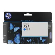 HP 727 (F9J76A) - cartridge, cyan (azurová)