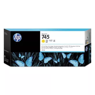 HP 745 (F9K02A) - cartridge, yellow (žlutá) HP 745 (F9K02A) - cartridge, yellow (žlutá)