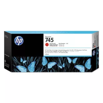 HP 745 (F9K06A) - cartridge, red (červená) HP 745 (F9K06A) - cartridge, red (červená)