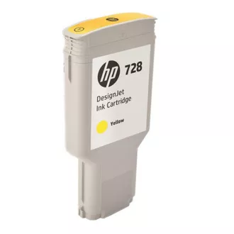 HP 728 (F9K15A) - cartridge, yellow (žlutá) HP 728 (F9K15A) - cartridge, yellow (žlutá)