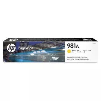 HP 981A (J3M70A) - cartridge, yellow (žlutá) HP 981A (J3M70A) - cartridge, yellow (žlutá)