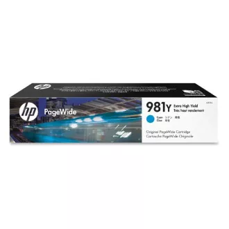 HP 981Y (L0R13A) - cartridge, cyan (azurová) HP 981Y (L0R13A) - cartridge, cyan (azurová)