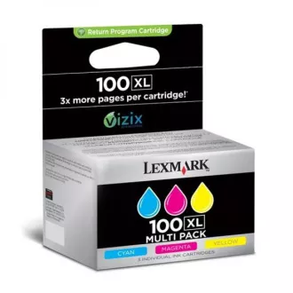 Lexmark 14N0850 - cartridge, color (barevná) 3ks Lexmark 14N0850 - cartridge, color (barevná) 3ks