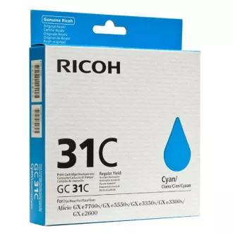 Ricoh 405689 - cartridge, cyan (azurová) Ricoh 405689 - cartridge, cyan (azurová)