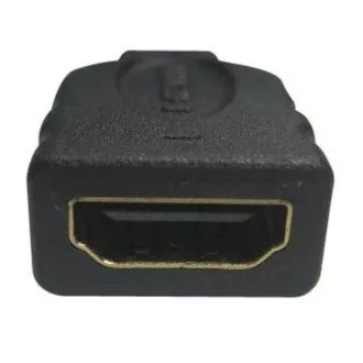 Video redukce, micro HDMI samec - HDMI samice, černá, Logo zlacené konektory, DOPRODEJ Video redukce, micro HDMI samec - HDMI samice, černá, Logo zlacené konektory, DOPRODEJ