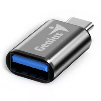 USB redukce, (3.0), USB C samec - USB A samice, černá, Genius USB 3.0, až 5Gbps USB redukce, (3.0), USB C samec - USB A samice, černá, Genius USB 3.0, až 5Gbps