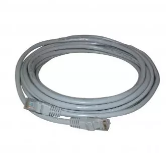 Síťový LAN kabel UTP patchcord, Cat.6, RJ45 samec - RJ45 samec, 2 m, nestíněný, šedý, economy, DOPRODEJ Síťový LAN kabel UTP patchcord, Cat.6, RJ45 samec - RJ45 samec, 2 m, nestíněný, šedý, economy, DOPRODEJ
