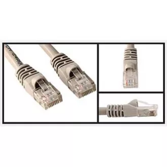 Síťový LAN kabel FTP patchcord, Cat.5e, RJ45 samec - RJ45 samec, 20 m, stíněný, šedý, economy, DOPRODEJ Síťový LAN kabel FTP patchcord, Cat.5e, RJ45 samec - RJ45 samec, 20 m, stíněný, šedý, economy, DOPRODEJ
