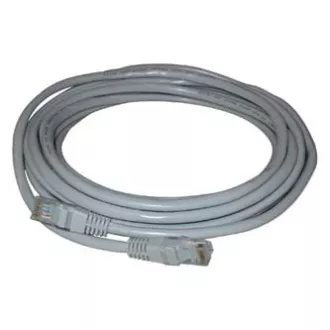 Síťový LAN kabel FTP patchcord, Cat.5e, RJ45 samec - RJ45 samec, 20 m, stíněný, šedý, economy, DOPRODEJ Síťový LAN kabel FTP patchcord, Cat.5e, RJ45 samec - RJ45 samec, 20 m, stíněný, šedý, economy, DOPRODEJ