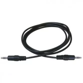 Audio kabel Jack (3.5mm) samec - Jack (3.5mm) samec, 5m, černá Audio kabel Jack (3.5mm) samec - Jack (3.5mm) samec, 5m, černá