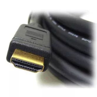 Video kabel HDMI samec - HDMI samec, HDMI 1.4 - High Speed with Ethernet, 10m, pozlacené konektory, černý Video kabel HDMI samec - HDMI samec, HDMI 1.4 - High Speed with Ethernet, 10m, pozlacené konektory, černý