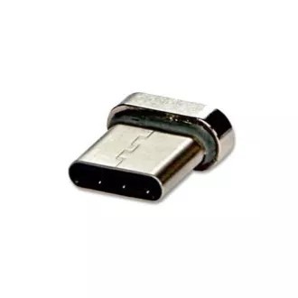 USB kabel s koncovkami (2.0), USB A samec - microUSB samec + Apple Lightning samec + USB C sam, 1m, kulatý, opletený, stříbrný, ma USB kabel s koncovkami (2.0), USB A samec - microUSB samec + Apple Lightning samec + USB C sam, 1m, kulatý, opletený, stříbrný, ma