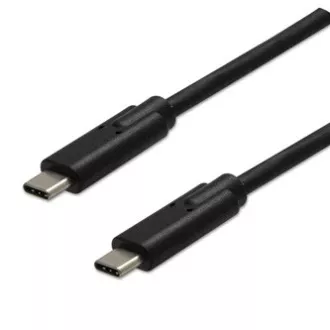 USB kabel (3.2 gen 2), USB C samec - USB C samec, 1m, 10 Gb/s, 5V/3A, černý, DOPRODEJ USB kabel (3.2 gen 2), USB C samec - USB C samec, 1m, 10 Gb/s, 5V/3A, černý, DOPRODEJ