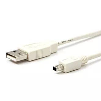 USB kabel (2.0), USB A samec - 4-pin samec, 1.8m, bílý, MITSUMI, DOPRODEJ USB kabel (2.0), USB A samec - 4-pin samec, 1.8m, bílý, MITSUMI, DOPRODEJ