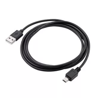 Logo USB kabel (2.0), USB A samec - miniUSB samec, 3m, černý