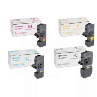 Kyocera TK-5230 (TK-5230CMYK) - toner, black + color (černý + barevný) Kyocera TK-5230 (TK-5230CMYK) - toner, black + color (černý + barevný)