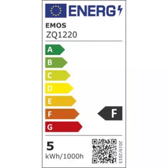 LED žárovka EMOS Lighting E14, 220-240V, 5W, 470lm, 2700k, teplá bílá, 30000h, Mini Globe 45x78mm LED žárovka EMOS Lighting E14, 220-240V, 5W, 470lm, 2700k, teplá bílá, 30000h, Mini Globe 45x78mm