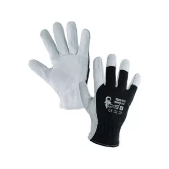 Kombinované rukavice TECHNIK ECO, černo-bílé Kombinované rukavice TECHNIK ECO, černo-bílé