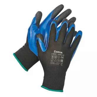 GARRULUS FH rukavice máč. v latexu černá GARRULUS FH rukavice máč. v latexu černá