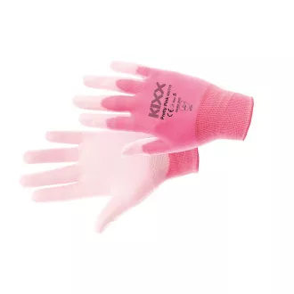 PRETTY PINK rukavicenylonové PU dla růžová PRETTY PINK rukavicenylonové PU dla růžová