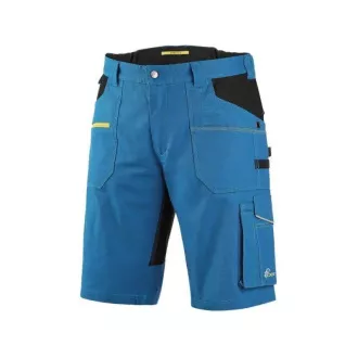 Kraťasy CXS STRETCH, pánské, středně modré-černé Kraťasy CXS STRETCH, pánské, středně modré-černé