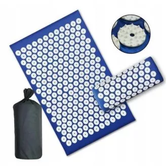 Akupresurní PREMIUM podložka na cvičení s polštářkem 67x42x2 cm Akupresurní PREMIUM podložka na cvičení s polštářkem 67x42x2 cm