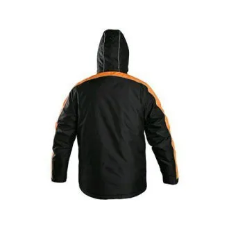 Bunda CXS BRIGHTON, zimní, pánská, černo-oranžová Bunda CXS BRIGHTON, zimní, pánská, černo-oranžová