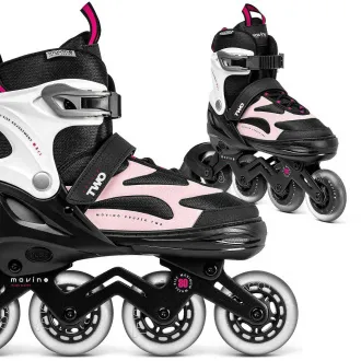 Kolečkové brusle Movino Cruzer Two, Pink