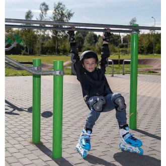 Kolečkové brusle 4v1 Enero KIDS - modro-bílé Kolečkové brusle 4v1 Enero KIDS - modro-bílé