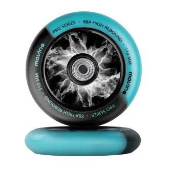Náhradní kolečka na freestyle koloběžku MOVINO Maniac, 110 mm, Nylon, 2 ks Náhradní kolečka na freestyle koloběžku MOVINO Maniac, 110 mm, Nylon, 2 ks