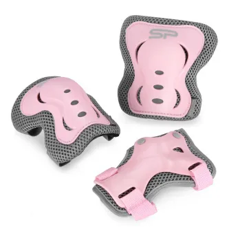 Set chráničů SP PROTECTOR, růžovo-šedé Set chráničů SP PROTECTOR, růžovo-šedé