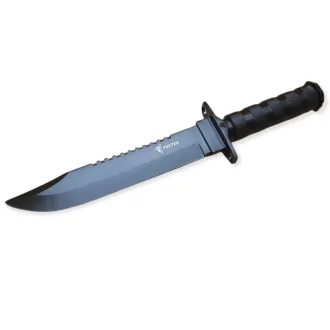 Taktický nůž MILITARY FINKA SURVIVAL 35 cm černý/stříbrný Taktický nůž MILITARY FINKA SURVIVAL 35 cm černý/stříbrný