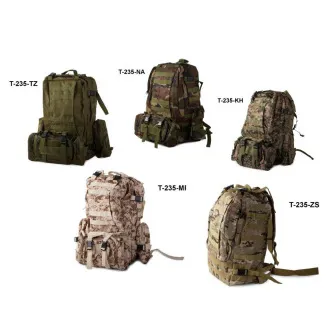 Maskáčový batoh Lynx, vojenská kamufláž - 48.5 l Maskáčový batoh Lynx, vojenská kamufláž - 48.5 l