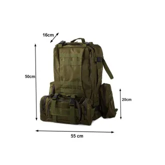 Maskáčový batoh Lynx, vojenská kamufláž - 48.5 l Maskáčový batoh Lynx, vojenská kamufláž - 48.5 l