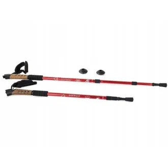 Trekingové hole Nordic Walking s korkovou rukojetí, 135 cm, 2 ks Trekingové hole Nordic Walking s korkovou rukojetí, 135 cm, 2 ks