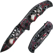 Skládací taktický nůž SKULL 20 cm